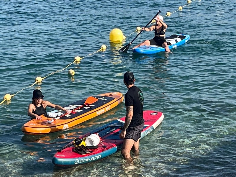 Cours de Stand Up paddle par un coach sportif sur Toulon dans le VAR