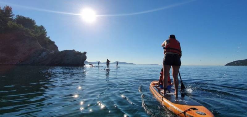 Sortie en paddle le samedi après-midi avec coach sportif à Toulon dans le Var