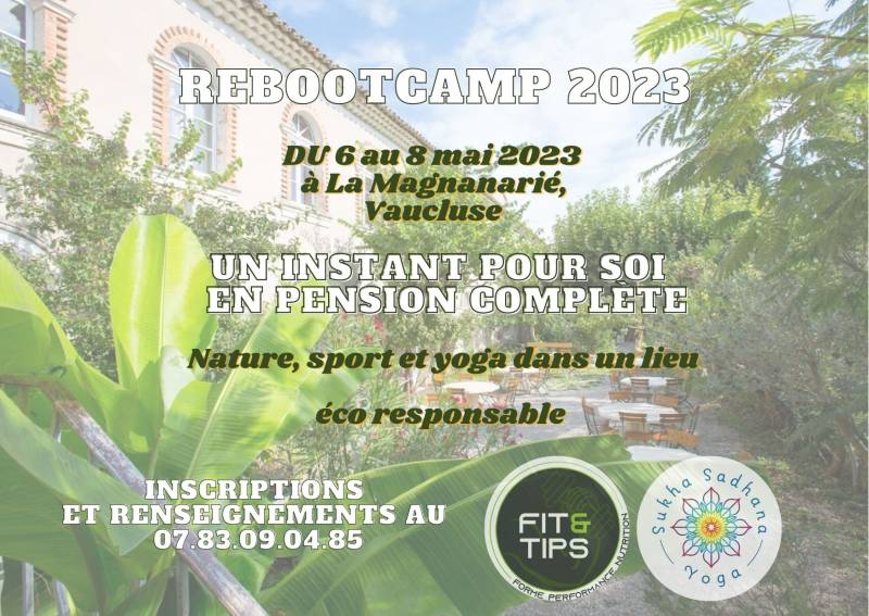 Séjour bien être, Boot Camp dans le vaucluse