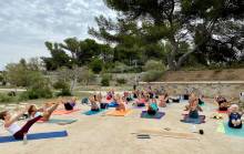 Notre zone d'activité pour ce service Professeur de yoga pour cours collectif ou individuel à Hyères les Palmiers 83